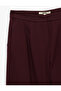 Wide Leg Fabric Palazzo Trousers with Pockets and Pleat Detail - 5