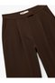 Long Wide Leg Palazzo Pants with Pleated Pockets - 5