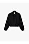 Long Sleeve Classic Collar Zippered Seasonal Jacket - 4