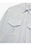 Regular Fit Cotton Long Sleeve Classic Collar Double Pocket Detailed Shirt - 5