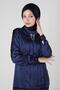 DRAPE بلوزة ساتان مفصلة مع إكسسوارات 43573 - 2