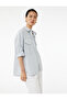 Regular Fit Cotton Long Sleeve Classic Collar Double Pocket Detailed Shirt - 2
