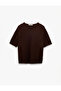 Crew Neck Short Sleeve Knitwear Sweater - 3