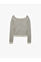 Long Sleeve Boat Neck Sweater Pullover - 3