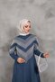 Glittery knit set trousers tunic - 2