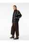 Cotton Wide Leg Belted Crop Pants - Wide Leg Jeans - 2