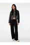 High Waist Lace-Up Wide Leg Pants