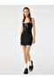 Sweetheart Neckline Sleeveless Bow Slim Fit Bodycon Mini Dress
