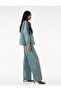Wide Leg Comfortable Fit Cotton Jeans - Wide Leg Jeans - 2