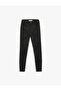 High Waist Cotton Skinny Jeans - Skinny Jeans - 4