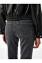 Standard Waist Straight Leg Buttoned Pocket Straight Fit Jean Pants - Straight Jeans - 3