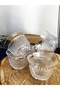 Efor Decorated Glass Coffee & Mirra Cups – Set of 6 Stylish Cups - 2