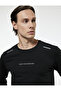 Regular Fit Crew Neck Printed Long Sleeve Sports T-Shirt