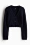 V-neck cardigan