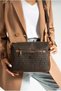 Women's Coffee-Tan Shoulder Bag- BD2068 - 2