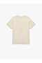 Short Sleeve Crew Neck Cotton Sports T-Shirt