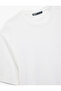Regular Fit Crew Neck Cotton Tok Fabric Short Sleeve Basic T-Shirt - 5