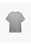 Crew Neck Regular Fit Tok Fabric Cotton Short Sleeve T-Shirt - 4