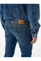 Cotton Regular Waist Slim Fit Jean Pants - Brad Jean - 3