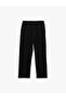 Straight Fit Pocketed, Elastic Waist, Winter Sweatpants - 6
