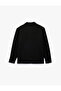 Regular Fit Flap Pocket Detailed Viscose Blend Classic Collar Long Sleeve Shirt Jacket - 4