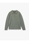 Long Sleeve Basic Viscose Half Zip Sweater - 3