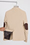 3116 Lcs Men's Beige Lycra Cotton Fabric Slim Fit Sports Blazer Jacket - 7