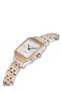 Sapphire Glass Silver - Rose Women's Wristwatch Nc33- 398508 -Ewms - 2