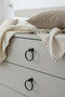 5 Pcs Ring Pendulum Furniture Handle Set - Single Screw - 60 mm Smoked Cabinet and Drawer Handle - 3