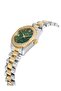Sapphire Glass Silver - Gold Women's Wristwatch Nc34-39A427-Cnms - 2