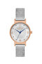 Sapphire Glass Silver Women's Wristwatch Nc18-3914C631-Ewms