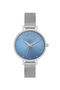 Sapphire Glass Silver Women's Wristwatch Nc17- 3920718 -Alms