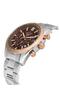 Safir Glass Sports Silver Men's Wristwatch Nc34- 290713 -Ekm - 2