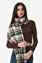 Plaid Patterned Soft Textured Shawl - 5