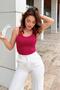 Women's Viscon Tank Top - Fuchsia Purple - 2