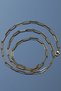 Steel Paper Clip Necklace 5 mm Gold Color |   Non-Blackening, Unisex, 2 Years Warranty - 4