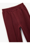 Beli Lastikli Şardonlu Basic Jogger Eşofman Altı - 3