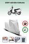 Motorcycle Cover with Lock Compatible for Mondial Fury 110i, Secure, Waterproof , Durable Fabric.