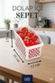 5 Pieces Jumbo Refrigerator Vegetable Fruit Basket Kitchen Bathroom under Counter Top Organizer Org-23 - 2