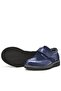 Hidra Navy Blue Patent Leather Velcro Casual Boys' Shoes - 5
