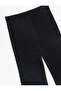 Slim Fit High Waist Glitter Wide Leg Pants - 5