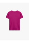 Cotton Short Sleeve Crew Neck Basic T-Shirt - 4