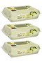Wet Towel Wipes 90 Sheets Olive Oil Set of 3 270 Sheets - 2