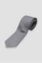 Tie 8 cm Microfiber Polyester Light Gray Men's Patterned Tie
