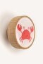 Mâner din lemn de crab
