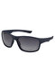 Matte Dark Blue Men's Sunglasses with Polarized Lenses with Uv400 Protection 1345 C5353M - 2