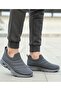 Men's Smoked Laceless Sports Shoes Comfortable Sole Daily Walking 2418 - 6