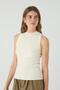 Corded Knitwear Athlete Ecru