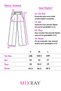 4759 Women's Cross-Waist Flowy Wide-Leg Palazzo Pants Brown - 2