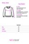 6855 Women's Stand Collar Hair Braided Knitwear Sweater Purple - 8